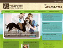 Tablet Screenshot of eastsuburban.com